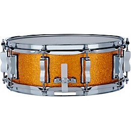 Ludwig Classic Maple Snare Drum - 14 x 5 in. Gold Sparkle