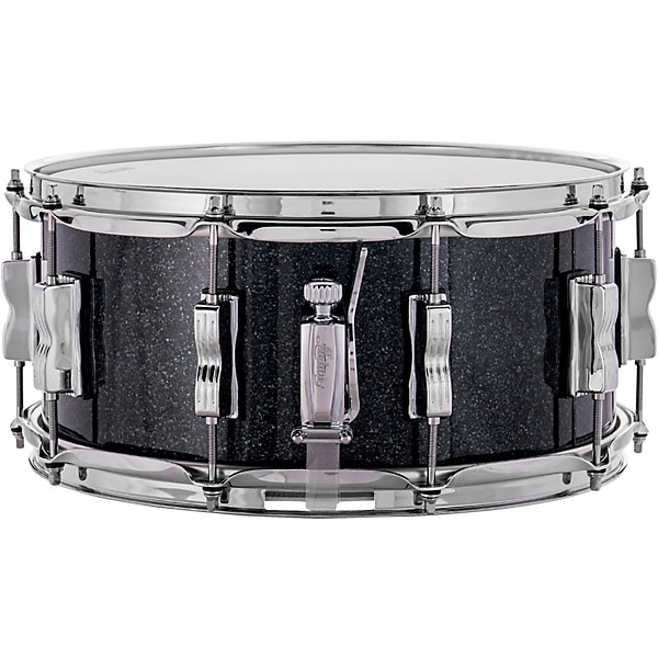 Ludwig Classic Maple Snare Drum 14 x 6.5 in. Hybrid Black Sparkle