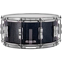 Ludwig Classic Maple Snare Drum 14 x 6.5 in. Hybrid Black Sparkle