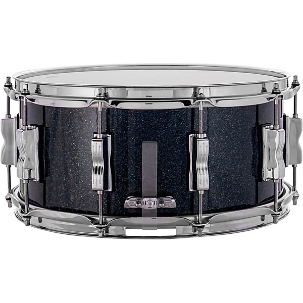 Ludwig Classic Maple Snare Drum 14 x 6.5 in. Hybrid Black Sparkle