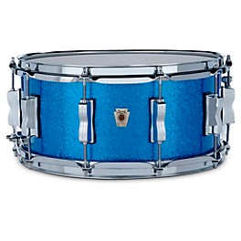 Ludwig Classic Maple Snare Drum 14 x 6.5 in. Blue Sparkle