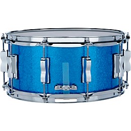 Ludwig Classic Maple Snare Drum 14 x 6.5 in. Blue Sparkle