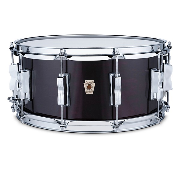 Ludwig Classic Maple Snare Drum - 14 x 6.5 in. Mahogany Stain