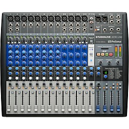 PreSonus Complete PA Package with StudioLive AR16 Mixer and Mackie Thump Speakers 12" Mains