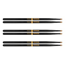 Promark Rebound Balance ActiveGrip Acorn Tip Drum Sticks 3-Pack 5B Wood