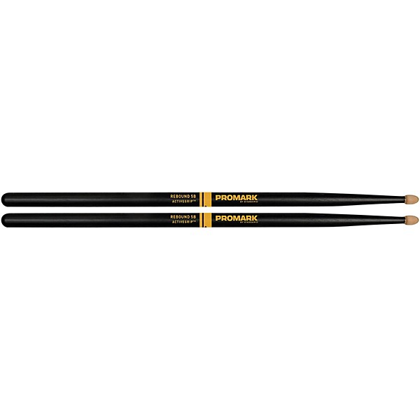 Promark Rebound Balance ActiveGrip Acorn Tip Drum Sticks 3-Pack 5B Wood