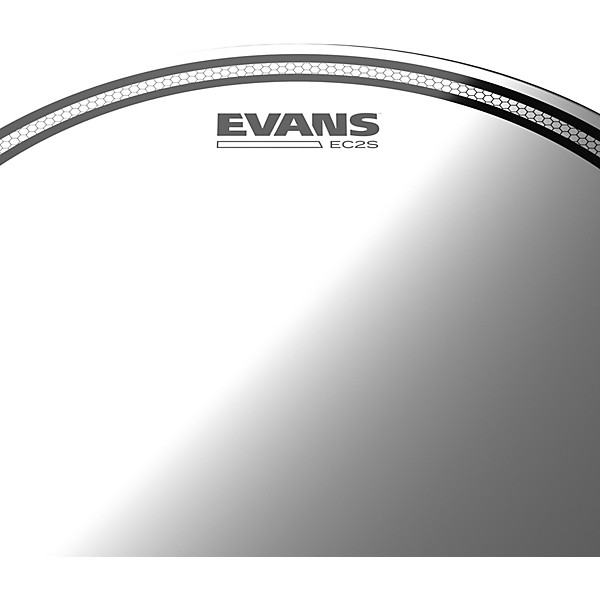 Evans EC2S Clear Tom Heads with Free 14 in. HD Dry Snare Head 12, 13, 16 in.