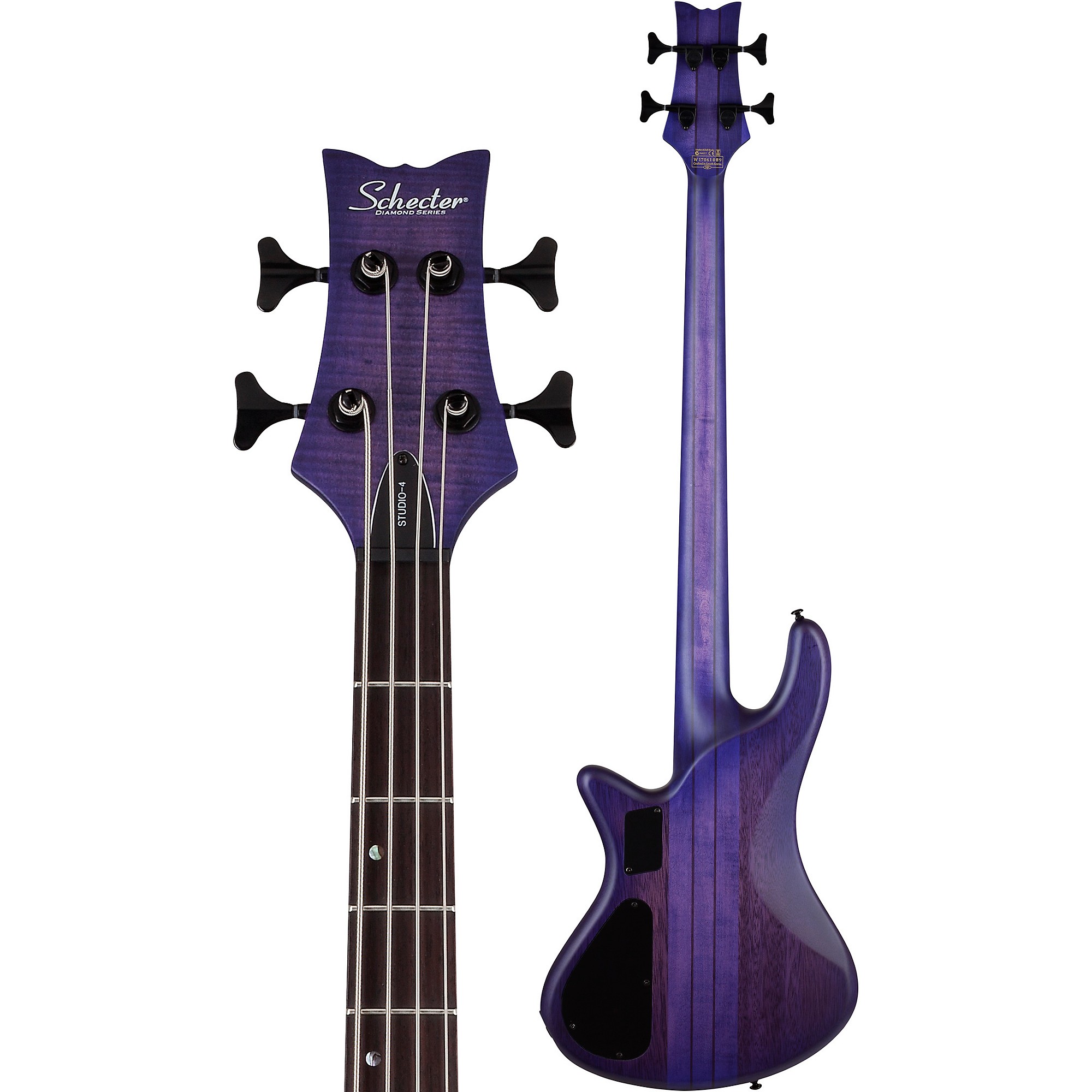 Schecter Guitar Research Limited-Edition Stiletto Studio-4 Bass 