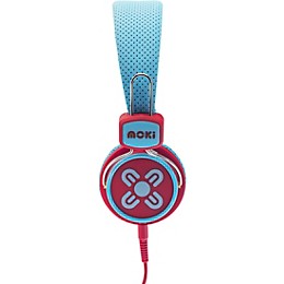 Moki Kid Safe Volume Limited Headphones Blue/Red