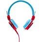 Moki Kid Safe Volume Limited Headphones Blue/Red
