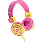 Moki Kid Safe Volume Limited Headphones Pink/Yellow thumbnail