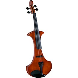 Open Box Cremona SV-180E Premier Student Electric Violin Outfit Level 2 4/4, Violin Brown 194744148361