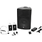 Galaxy Audio TQ8-24VSN Traveler Quest 8 All-In-One Portable PA System With 2 Receivers, One Lavalier, And One Headset Microphone thumbnail