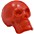 KAT Percussion Beadbrain Skull Rhythm Shaker Bone KAT Percussion Beadbrain Skull Rhythm Shaker Red