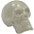 Trophy Beadbrain Skull Rhythm Shaker Purple Trophy Beadbrain Skull Rhythm Shaker Bone