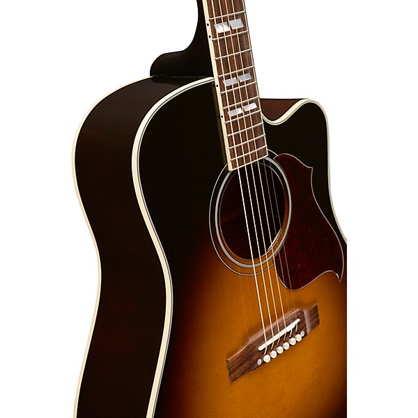 Gibson 2018 Hummingbird Pro CE Acoustic-Electric Guitar Vintage Sunburst