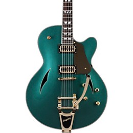 Schecter Guitar Research Coupe Hollowbody Electric Guitar Dark Emerald Green