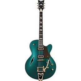 Schecter Guitar Research Coupe Hollowbody Electric Guitar Dark Emerald Green
