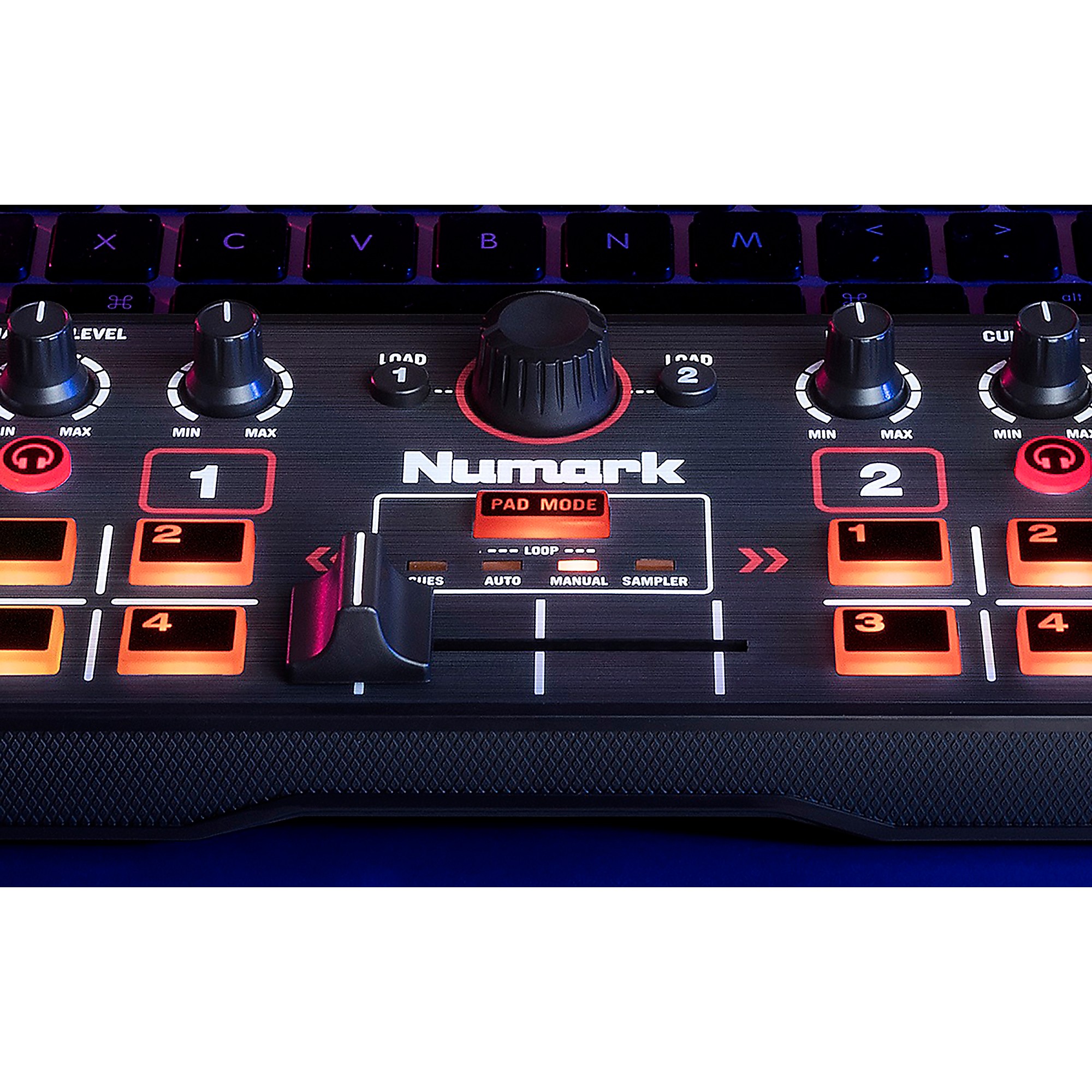 Numark DJ2GO2 Compact Portable Serato DJ Controller with Audio