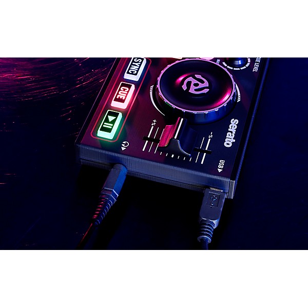 Numark DJ2GO2 Compact Portable Serato DJ Controller with Audio Interface