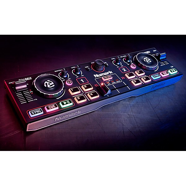 Numark DJ2GO2 Compact Portable Serato DJ Controller with Audio Interface
