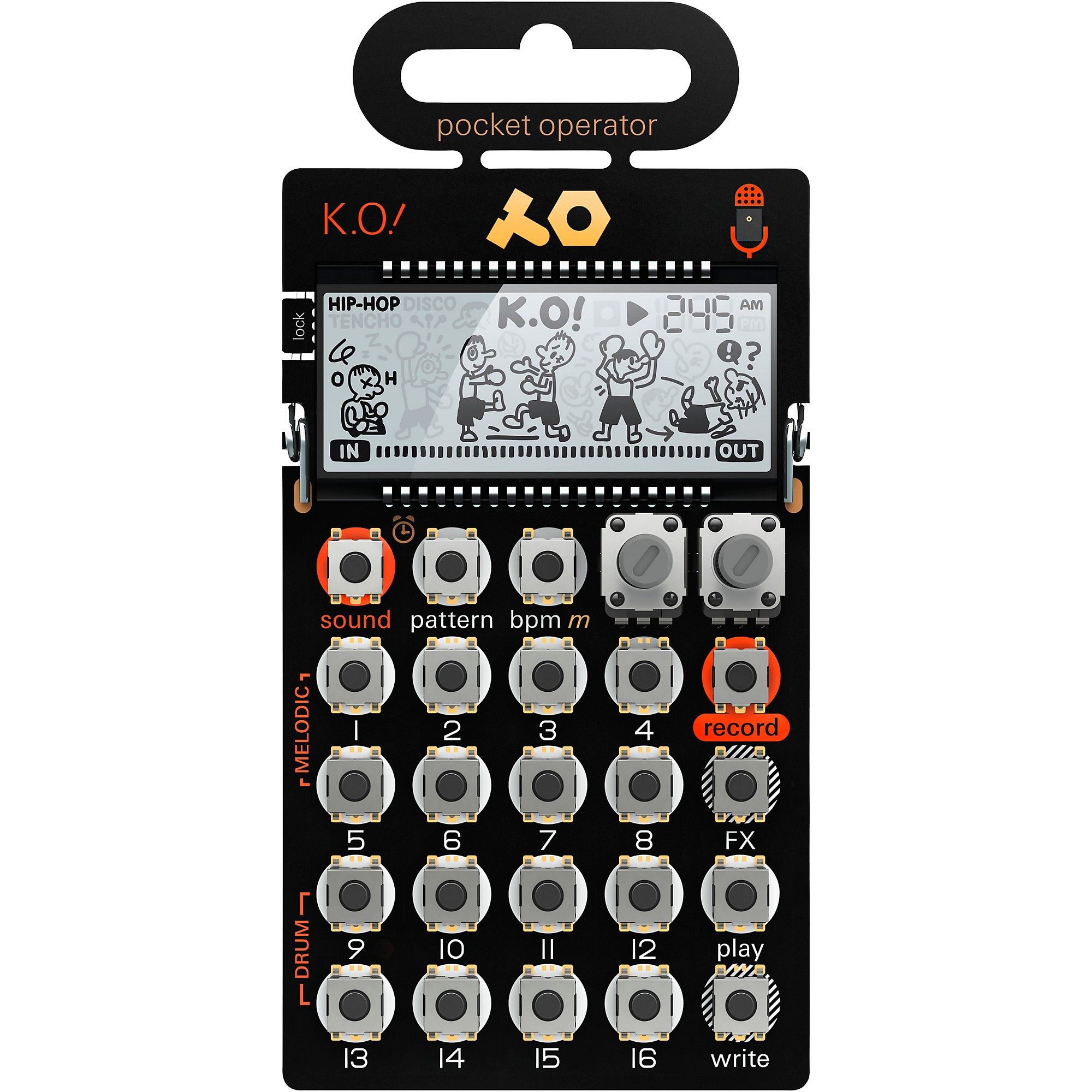 teenage engineering Pocket Operator - K.O! PO-33 | Guitar Center