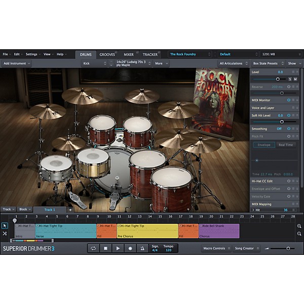 Toontrack The Rock Foundry SDX