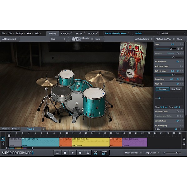 Toontrack The Rock Foundry SDX