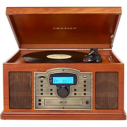 Open Box Crosley Troubadour USB Entertainment Center Level 1 Paprika