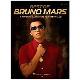 Hal Leonard Best of Bruno Mars for Easy Piano