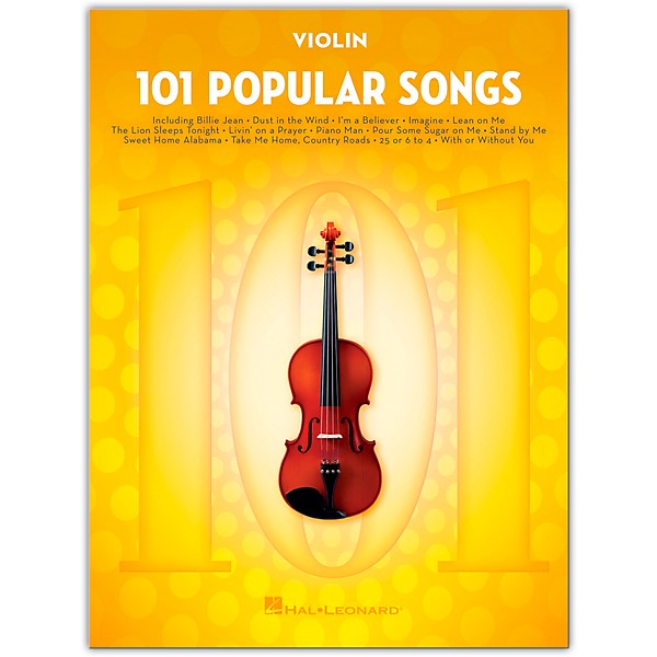 Hal Leonard 101 Popular Songs for Violin