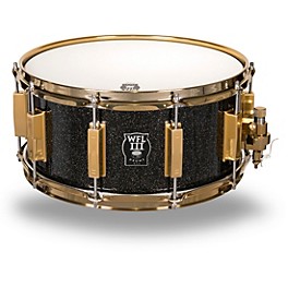 WFLIII Drums Signature Metal Snare D... WFLIII Drums Signature Metal Snare Drum With Gold Hardware 14 x 6.5 in. Black Sparkle