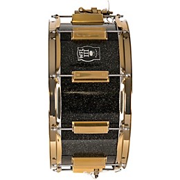 WFLIII Drums Signature Metal Snare Drum With Gold Hardware 14 x 6.5 in. Black Sparkle