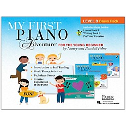 Faber Piano Adventures My First Piano Adventure Level B Bravo Pack - For the Young Beginner
