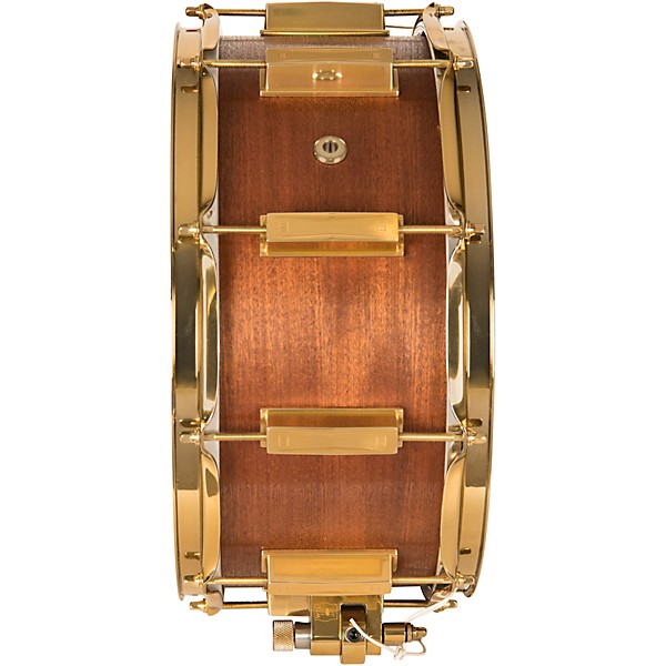 WFLIII Drums Classic Wood Mahogany Snare Drum With Gold Hardware 14 x 6.5 in.
