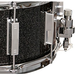 WFLIII Drums Signature Metal Snare Drum with Chrome Hardware 14 x 6.5 in. Black Sparkle