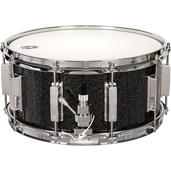 WFLIII Drums Signature Metal Snare Drum with Chrome Hardware 14 x 6.5 in. Black Sparkle