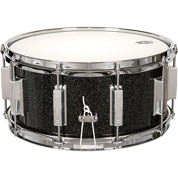 WFLIII Drums Signature Metal Snare Drum with Chrome Hardware 14 x 6.5 in. Black Sparkle