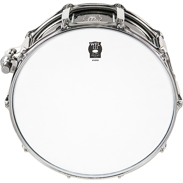 WFLIII Drums Signature Metal Snare Drum with Chrome Hardware 14 x 6.5 in. Black Sparkle