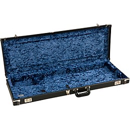 Open Box Fender Limited Edition Legacy Series Guitar Case Level 1 Black Tolex Blue Plush
