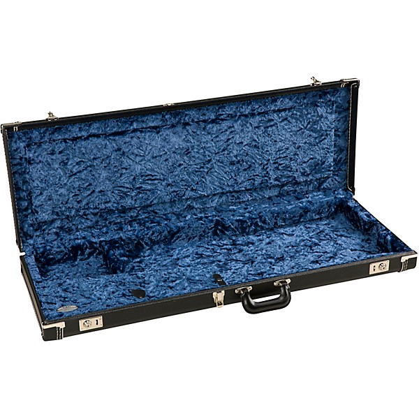 Open Box Fender Limited Edition Legacy Series Guitar Case Level 1 Black Tolex Blue Plush