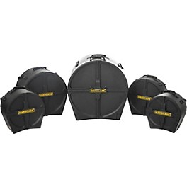 HARDCASE RockFusion3 5-Piece Drum Case Set