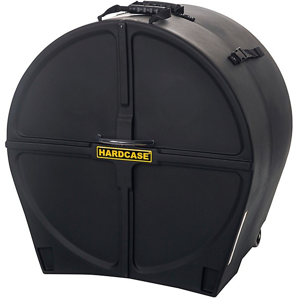 Open Box HARDCASE Bass Drum Case with Wheels Level 2 24 in. 194744609459