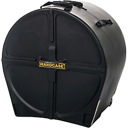 HARDCASE Bass Drum Case With Wheels 22 in.