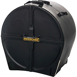 HARDCASE Bass Drum Case With Wheels 22 in. HARDCASE Bass Drum Case With Wheels 22 in.