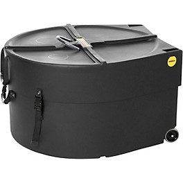 HARDCASE Marching Bass Drum Case with Wheels 28 in. HARDCASE Marching Bass Drum Case with Wheels 26 in.