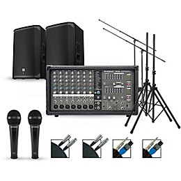 Phonic Complete PA Package with Powerpod 780 Plus Mixer with Electro-Voice EKX Speakers 15" Mains