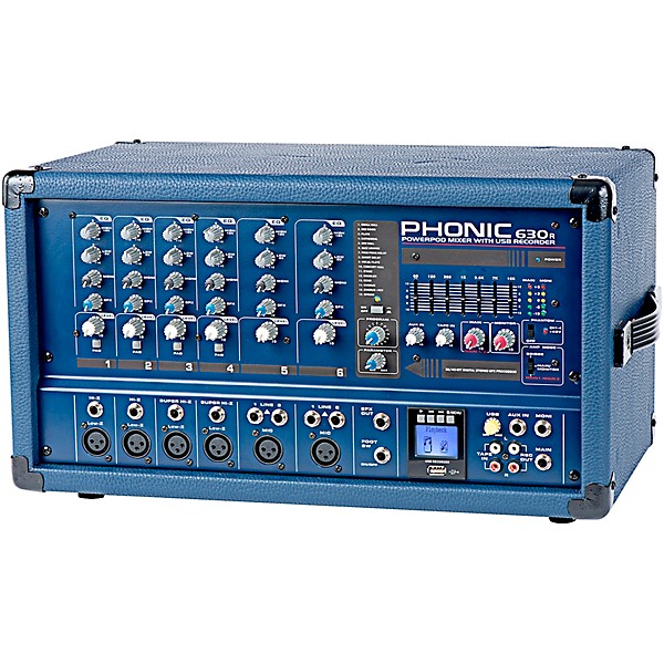 Phonic Complete PA Package with Powerpod 630R Mixer and Electro-Voice ELX Speakers 12" Mains