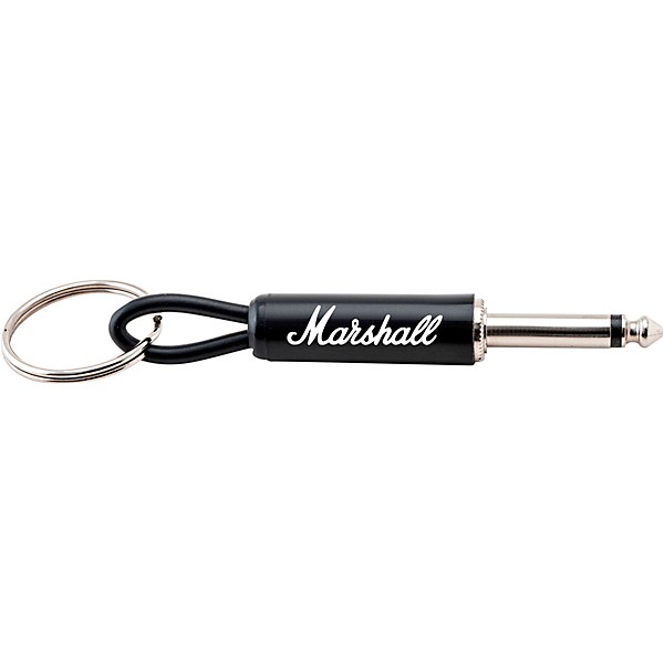 Pluginz Black Marshall Guitar Plug Keychain