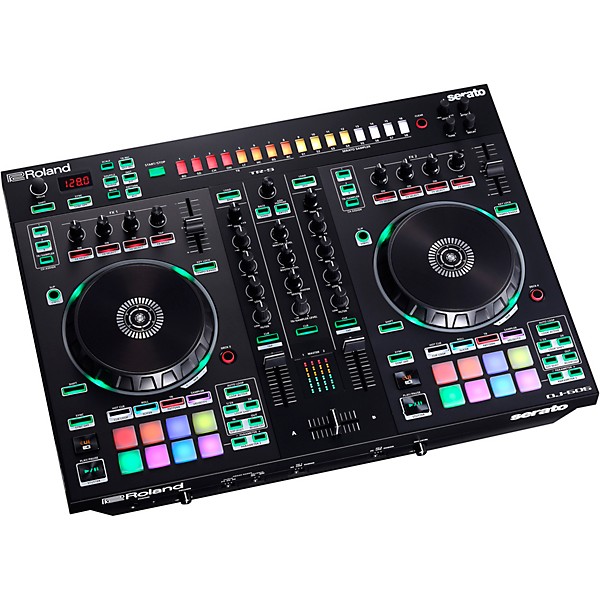 Roland DJ-505 with Harbinger V1015 DJ Package